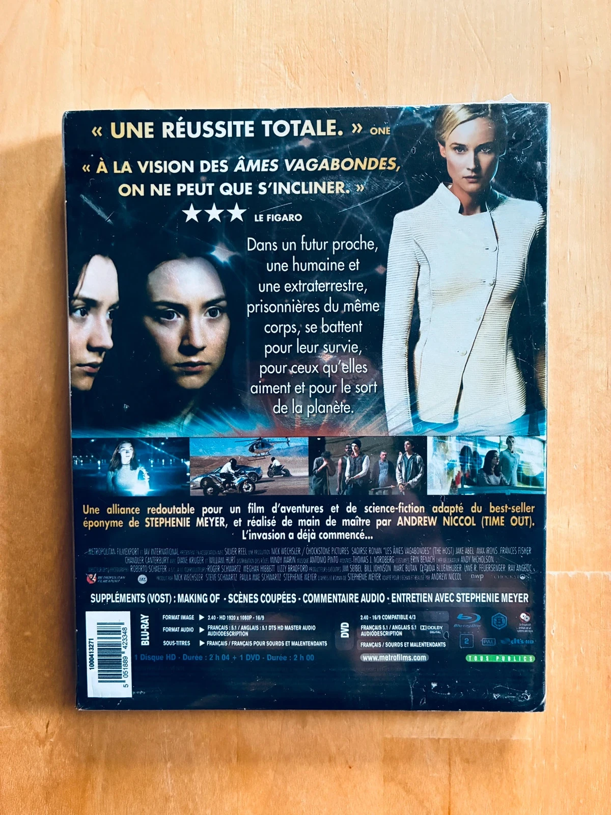 Combo Blu-ray DVD De zwervende zielen van Andrew Niccol. – photo 2
